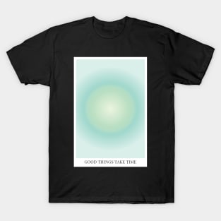 Positive Affirmation Green Aura T-Shirt